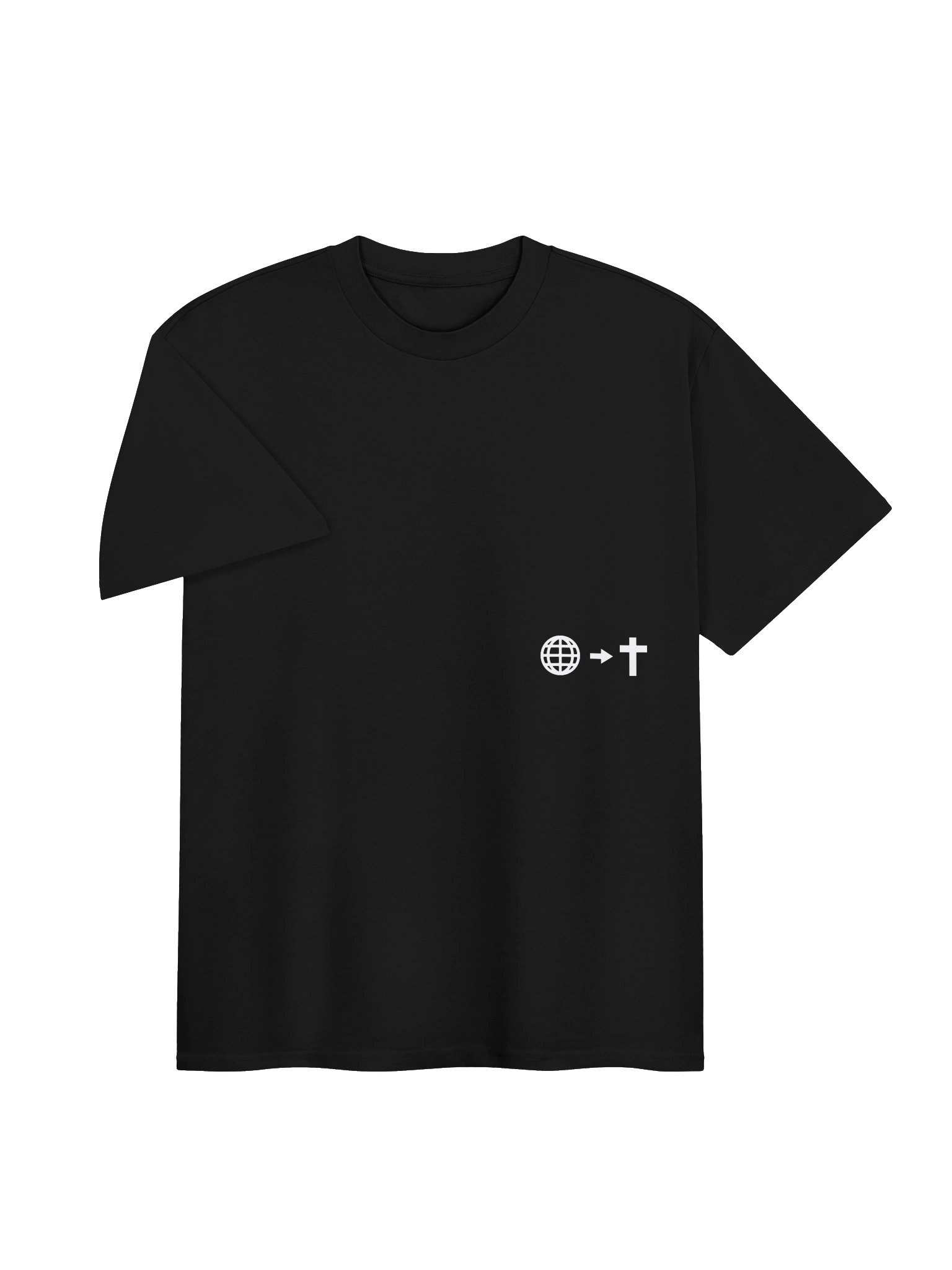 forgiven tee - black product image (3)