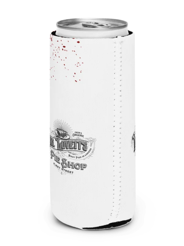 Mrs. Lovett’s Pie Shop Can Cooler – “Worst Pies in London” Coozie for Sweeney Todd Fans product image (4)