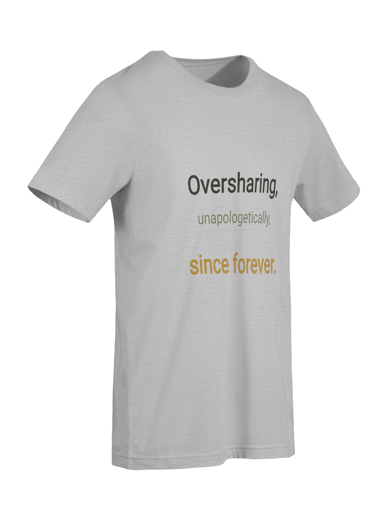 Oversharing T Shirt product image (5)