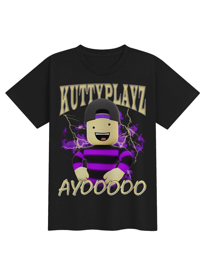 (Kids) KuttyPlayz "AYOOOO" Energy Tee product image (1)