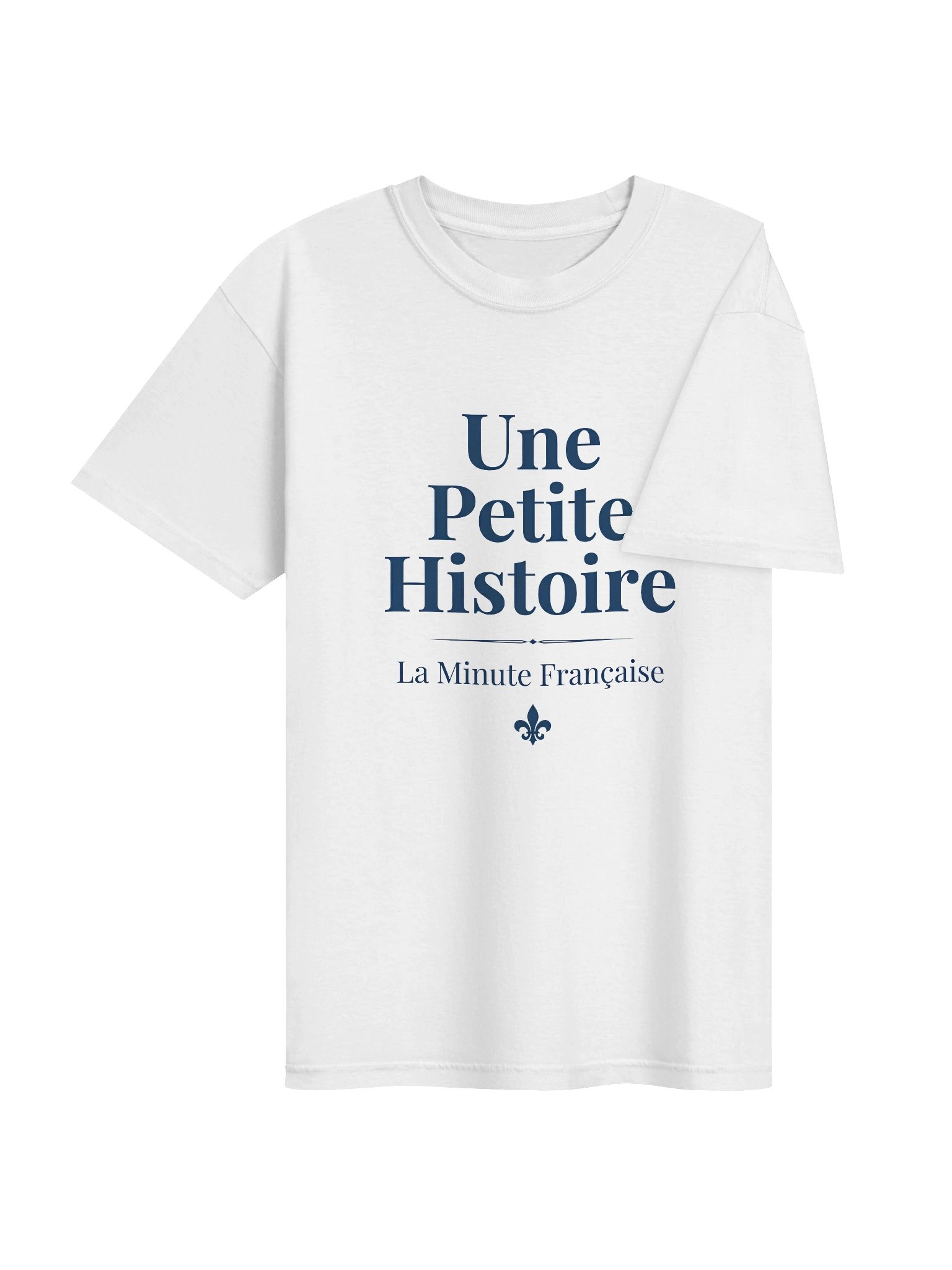 Une Petite Histoire Graphic T-Shirt — La Minute Française French Learning Tee 2 product image (6)