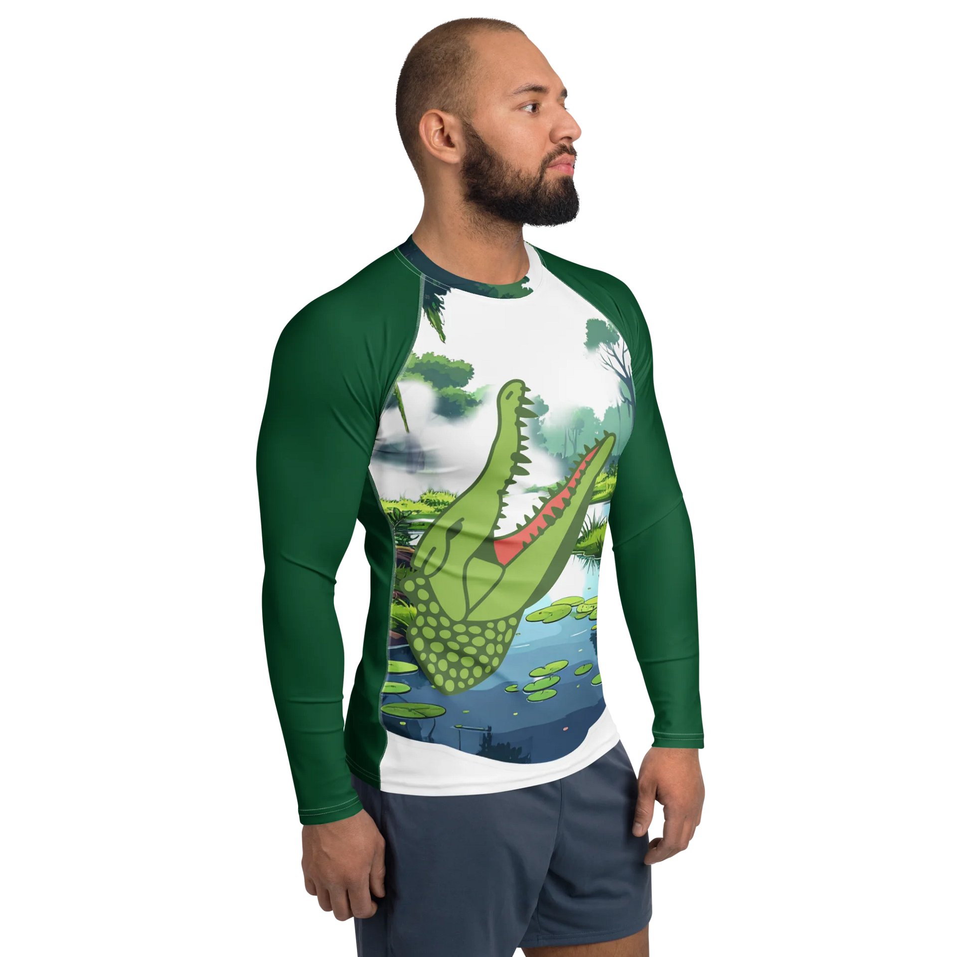 Wild Croc Men's Rash Guard product image (4)