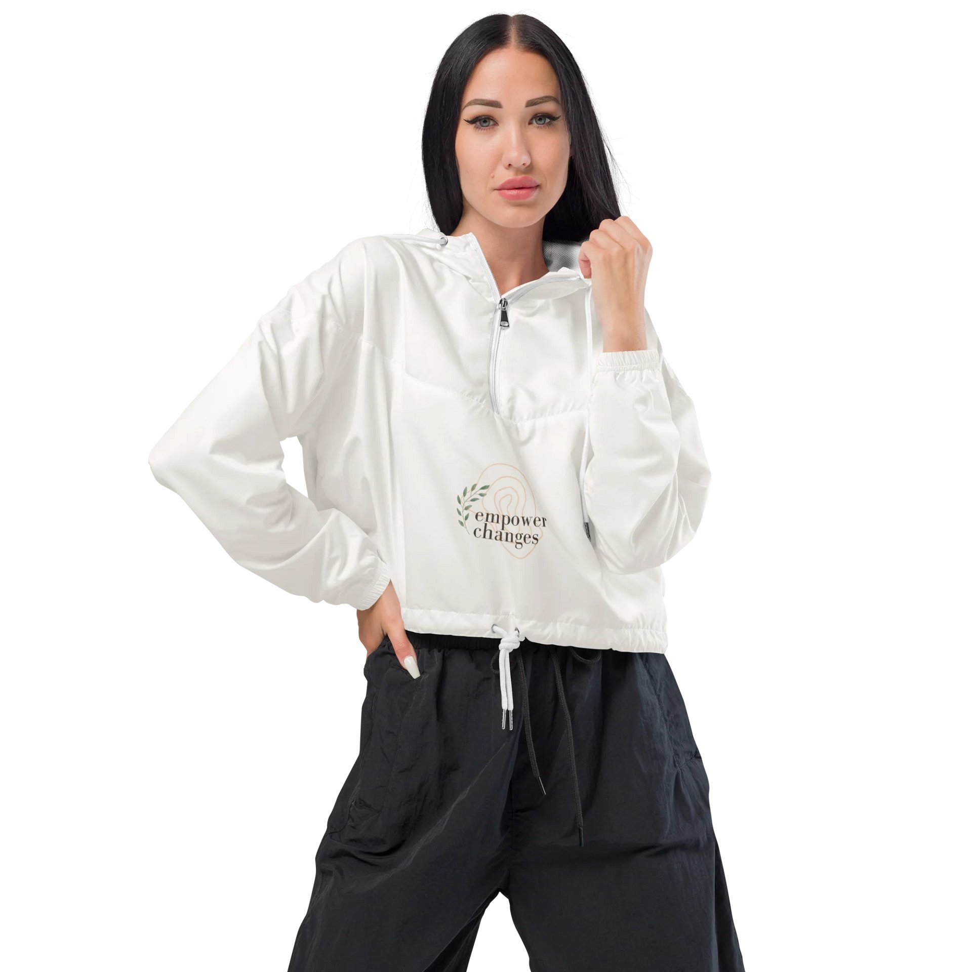 Women's Cropped Windbreaker WCFB0107 product image (1)