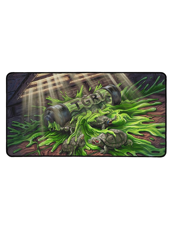 'Mutagen' Hand Drawn Playmat by DarkSideTokens! product image (1)