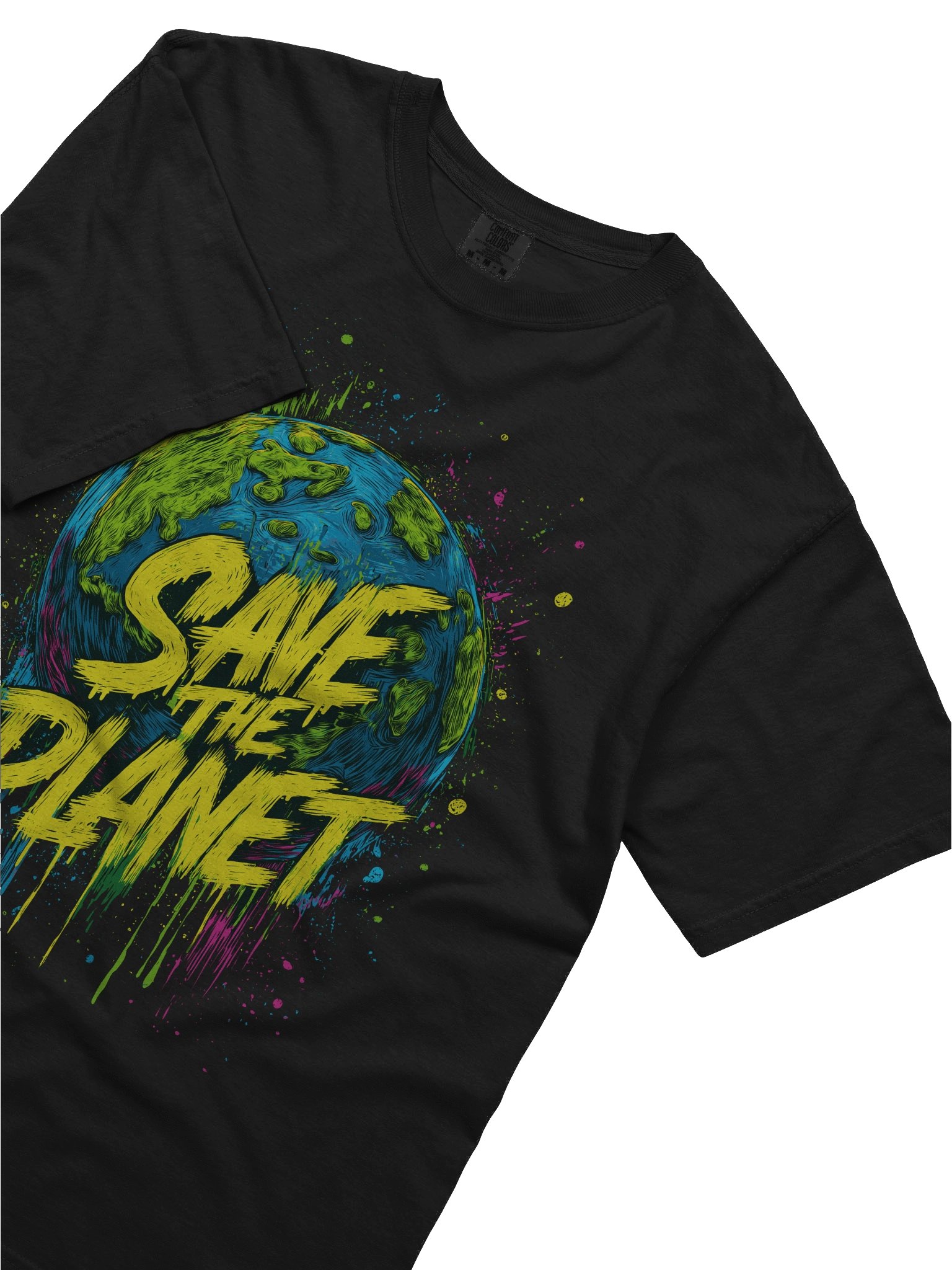 Save The Planet – Eco Street Art Tee product image (17)