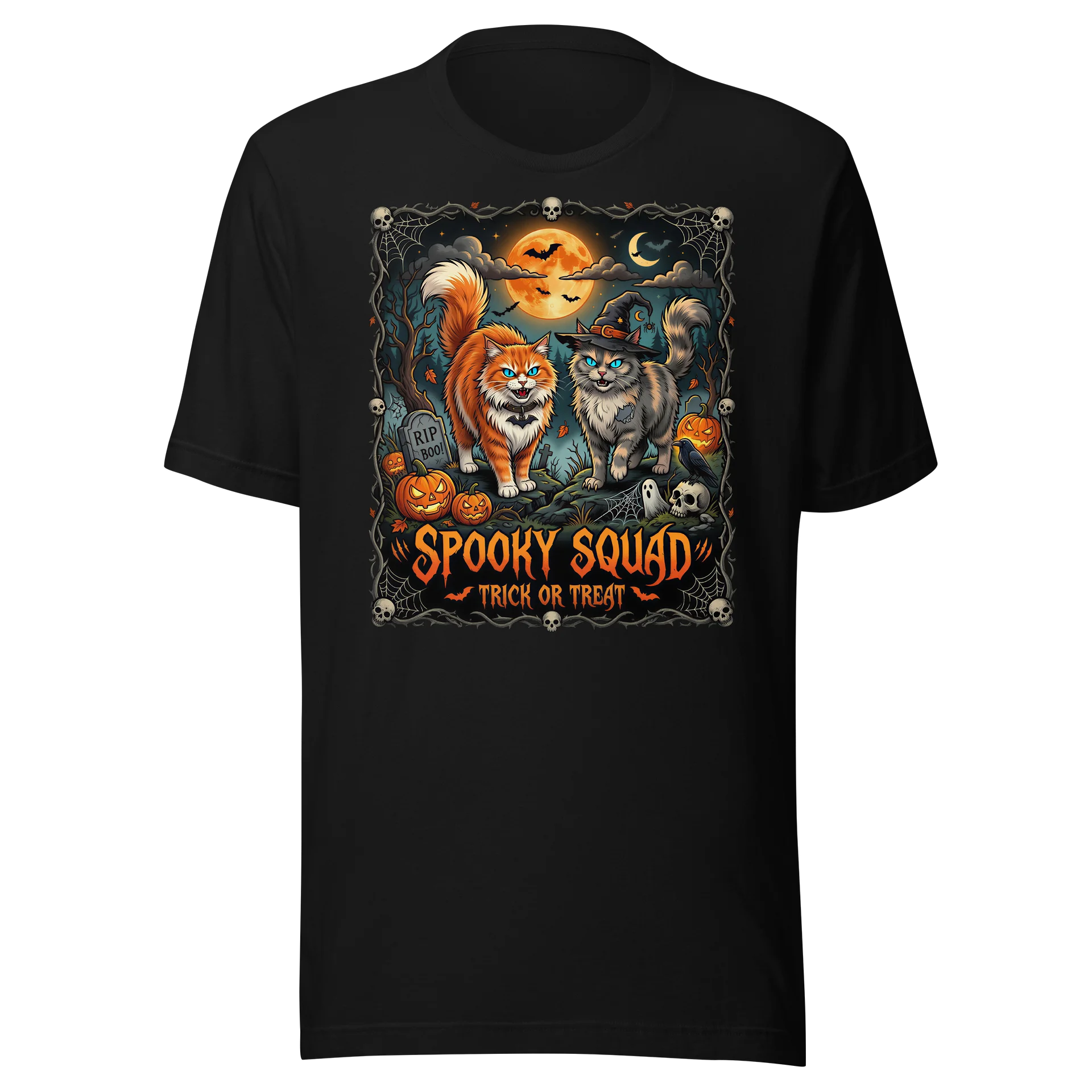 Women's Spooky Cats Squad T-Shirt product image (1)