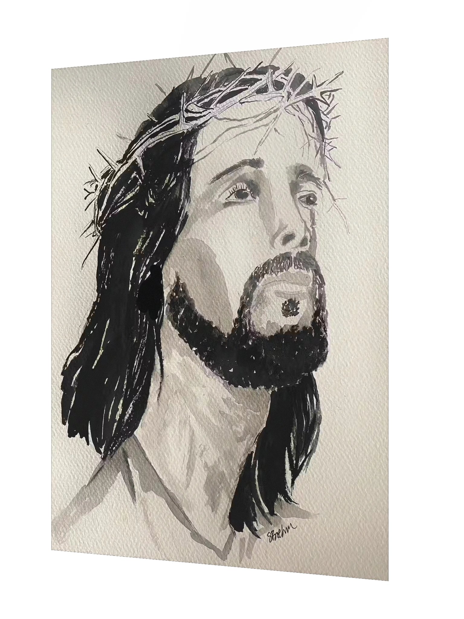 Christ Head 18" x 24" product image (2)