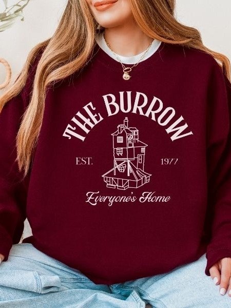 Burrown Cozy Fall Minimalist Sweatshirt product image (1)