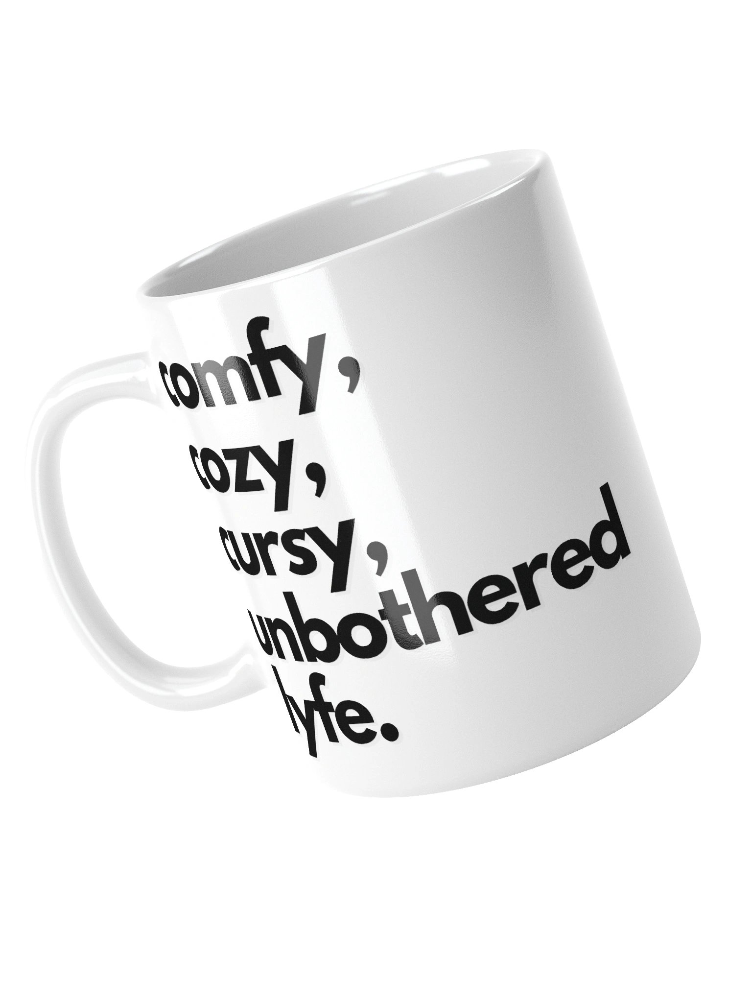 Unbothered Lyfe - ComfyCozyCursy Mug product image (10)
