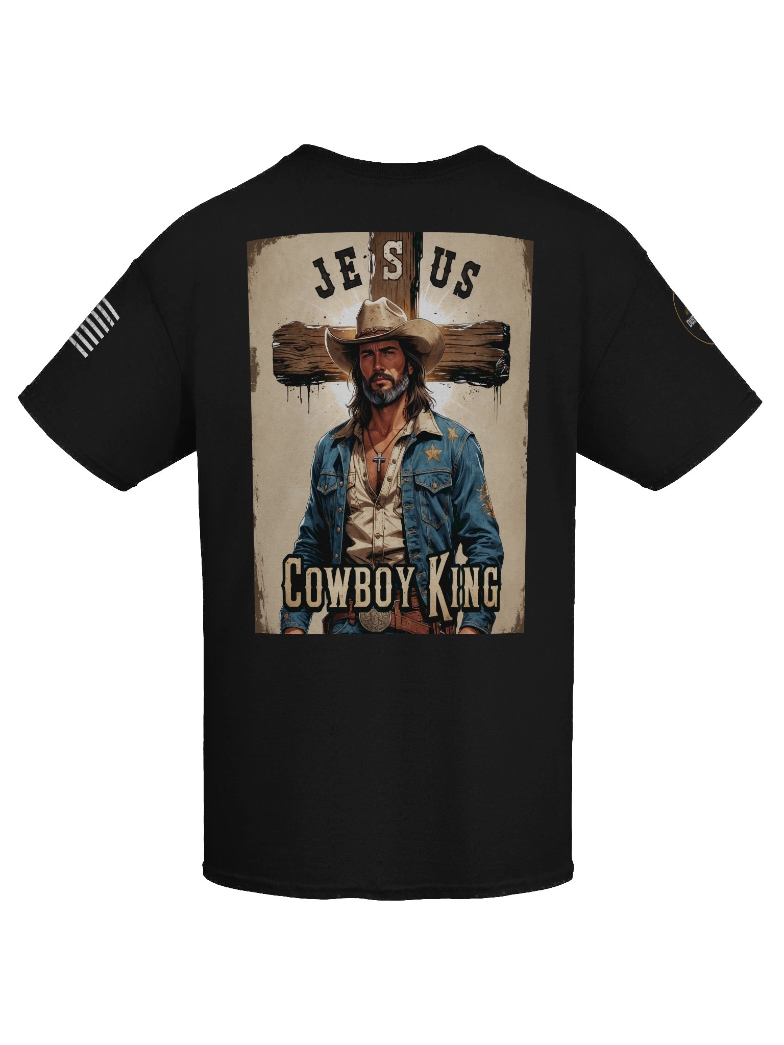 Jesus Cowboy King T-shirt product image (9)