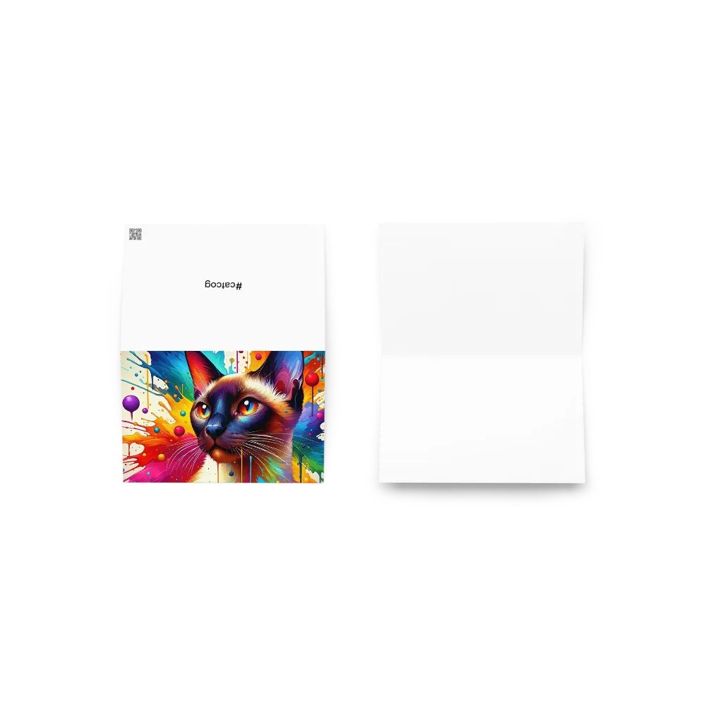 Greeting Card: Tonkinese product image (21)