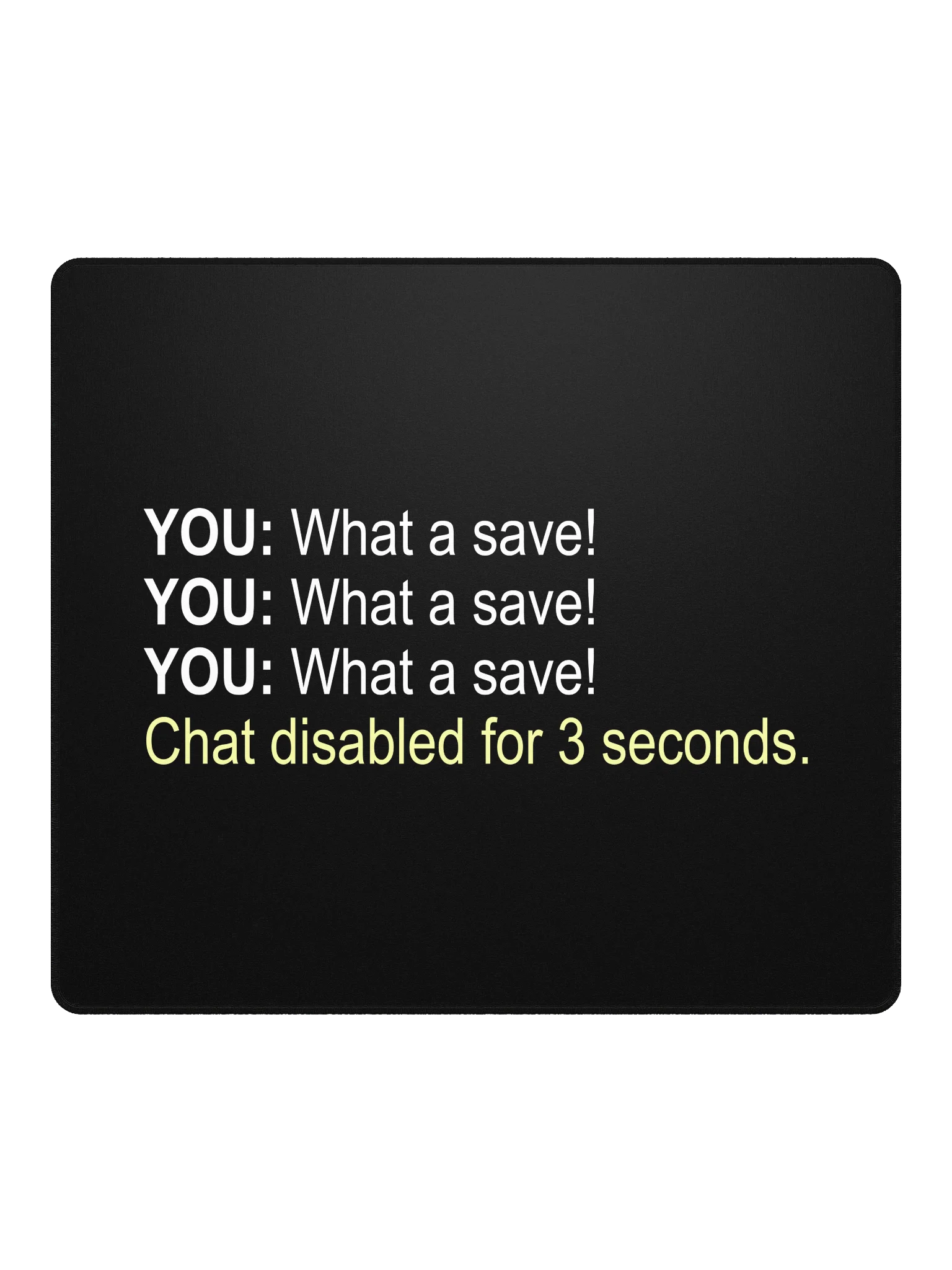 What A Save Gaming Mousepad product image (2)