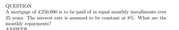 TD - Constant interest rates- quiz and solution product image (1)