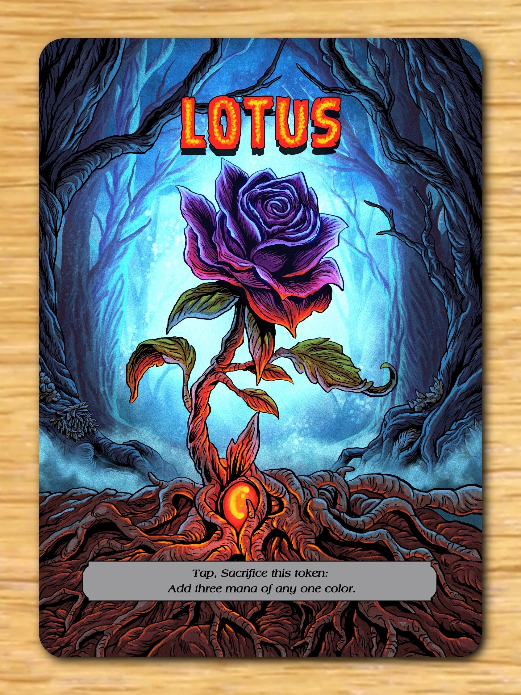 Lotus Full Art Token product image (1)