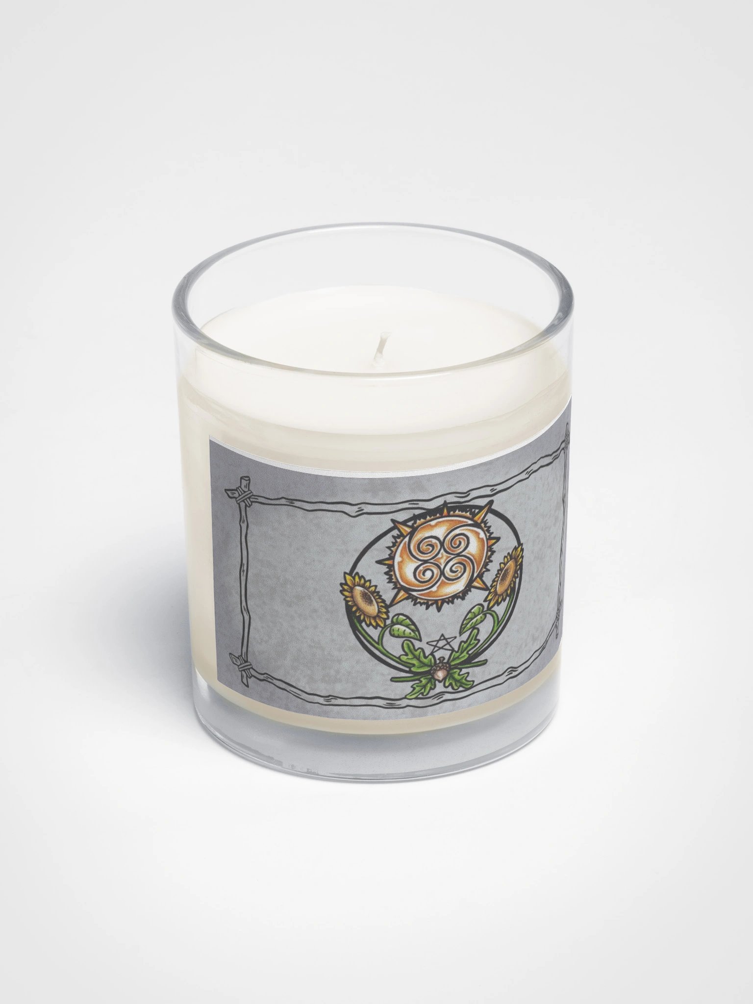 Midsummer, Summer Solstice Unscented Soy Candle With Cotton Wick product image (3)