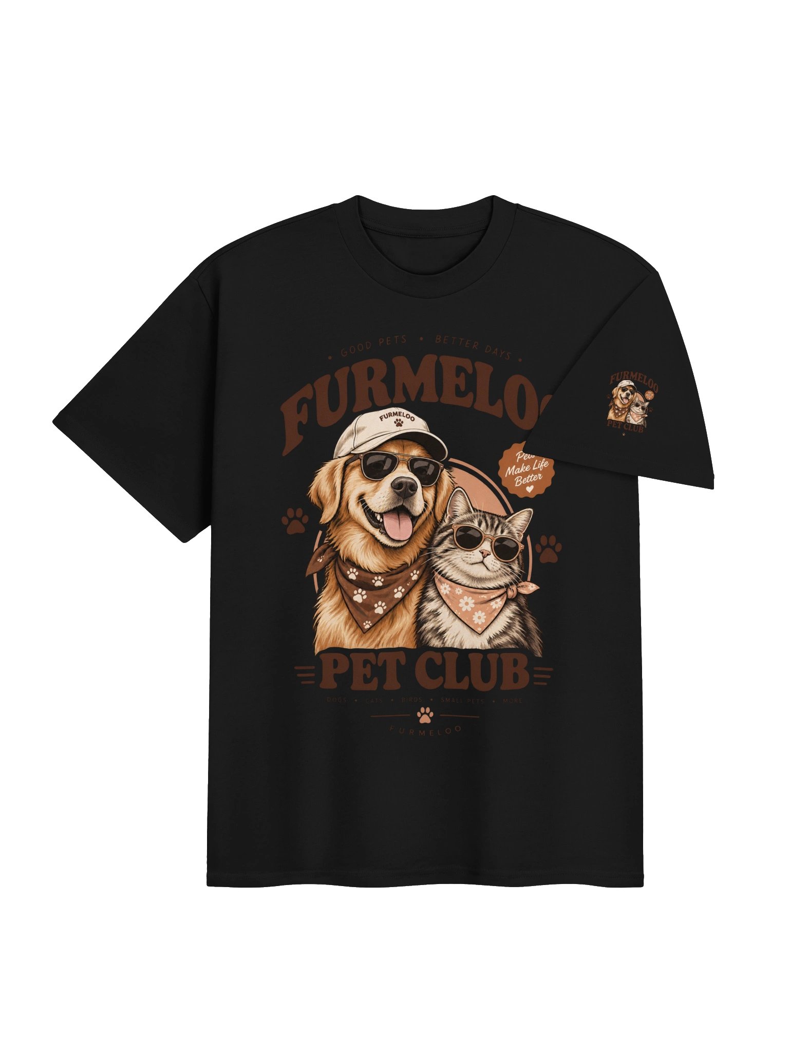 Dog & Cat Lover Vintage Design product image (11)