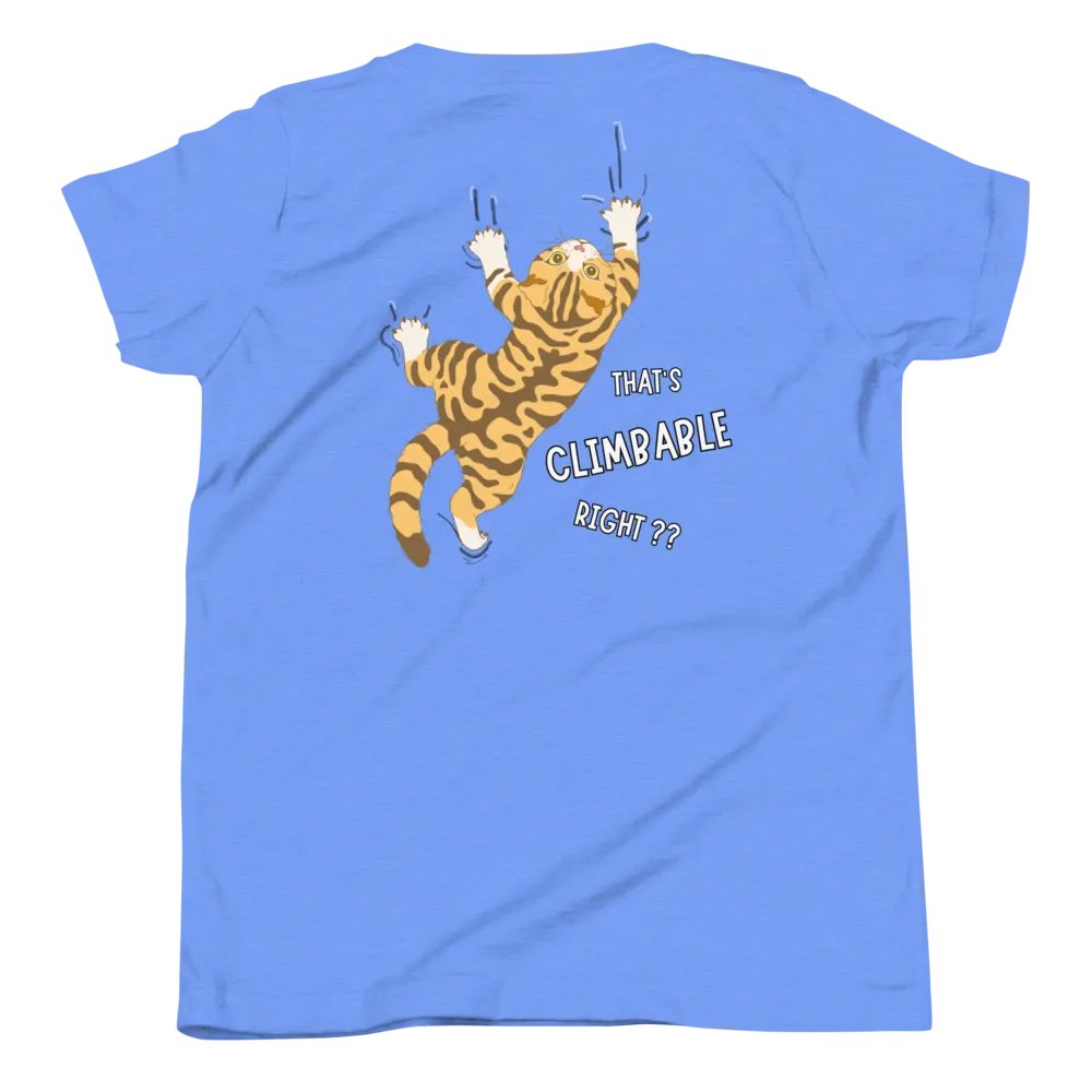 That's Climbable Right? - Youth Climbing T-Shirt product image (12)