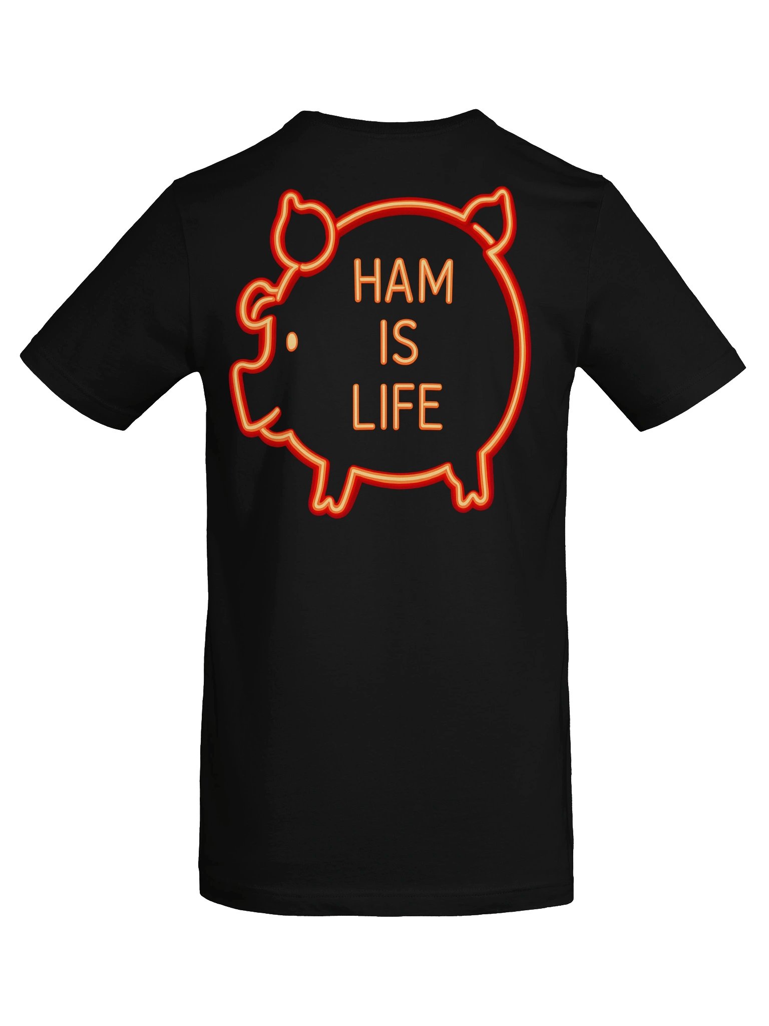 Ham Is Life Neon Pig Tee product image (40)