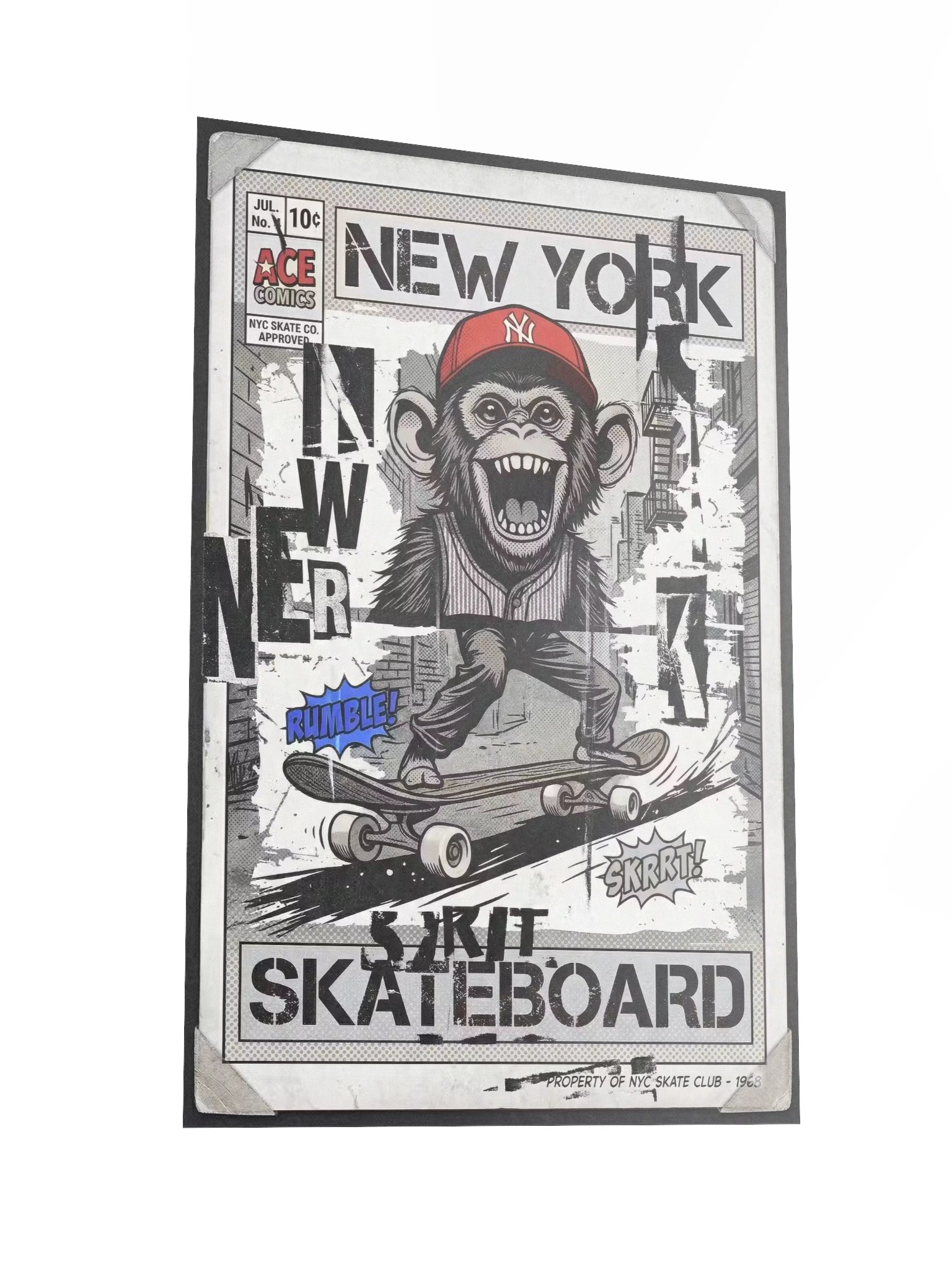 APE-SKATER // ISSUE #12 (VARIANT K - RADICAL RED) product image (5)