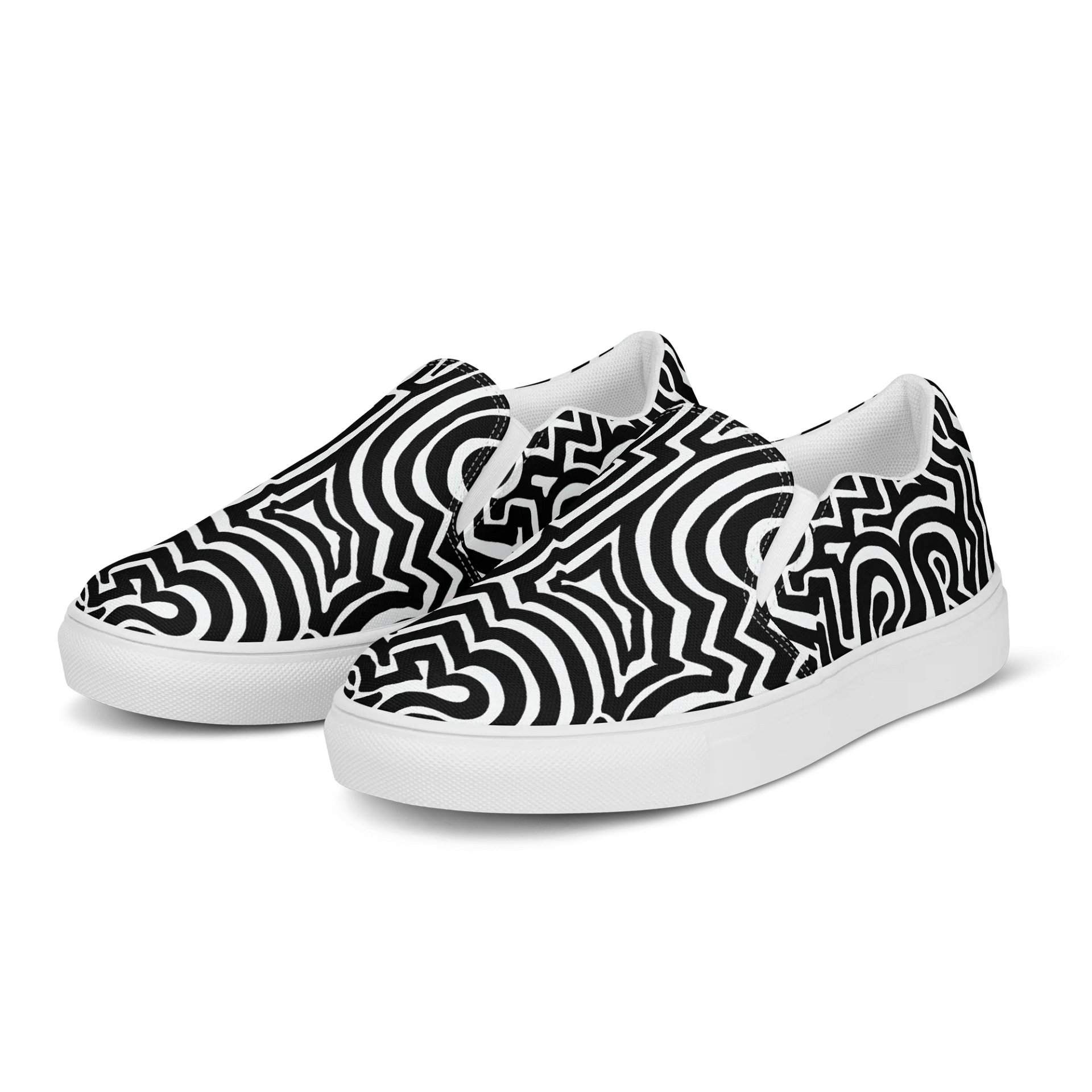 Optical Allusion Women's Slip-On Shoes product image (3)