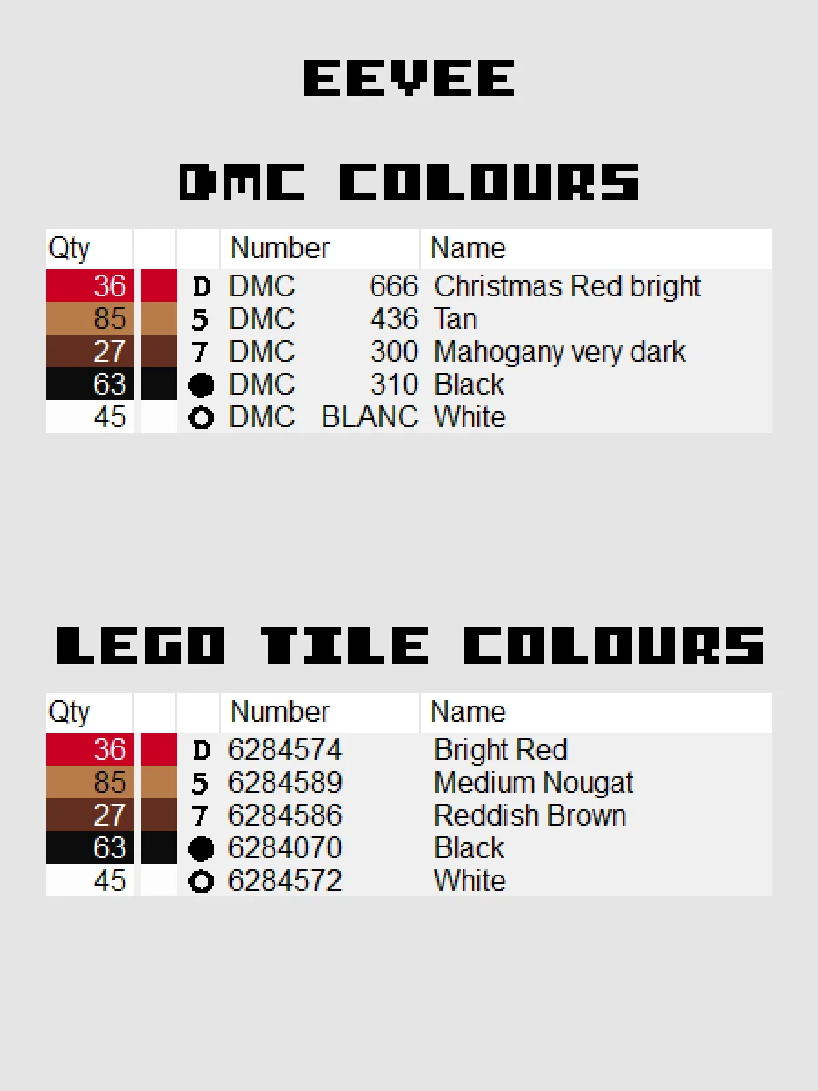 Eevee Pixel Art product image (4)