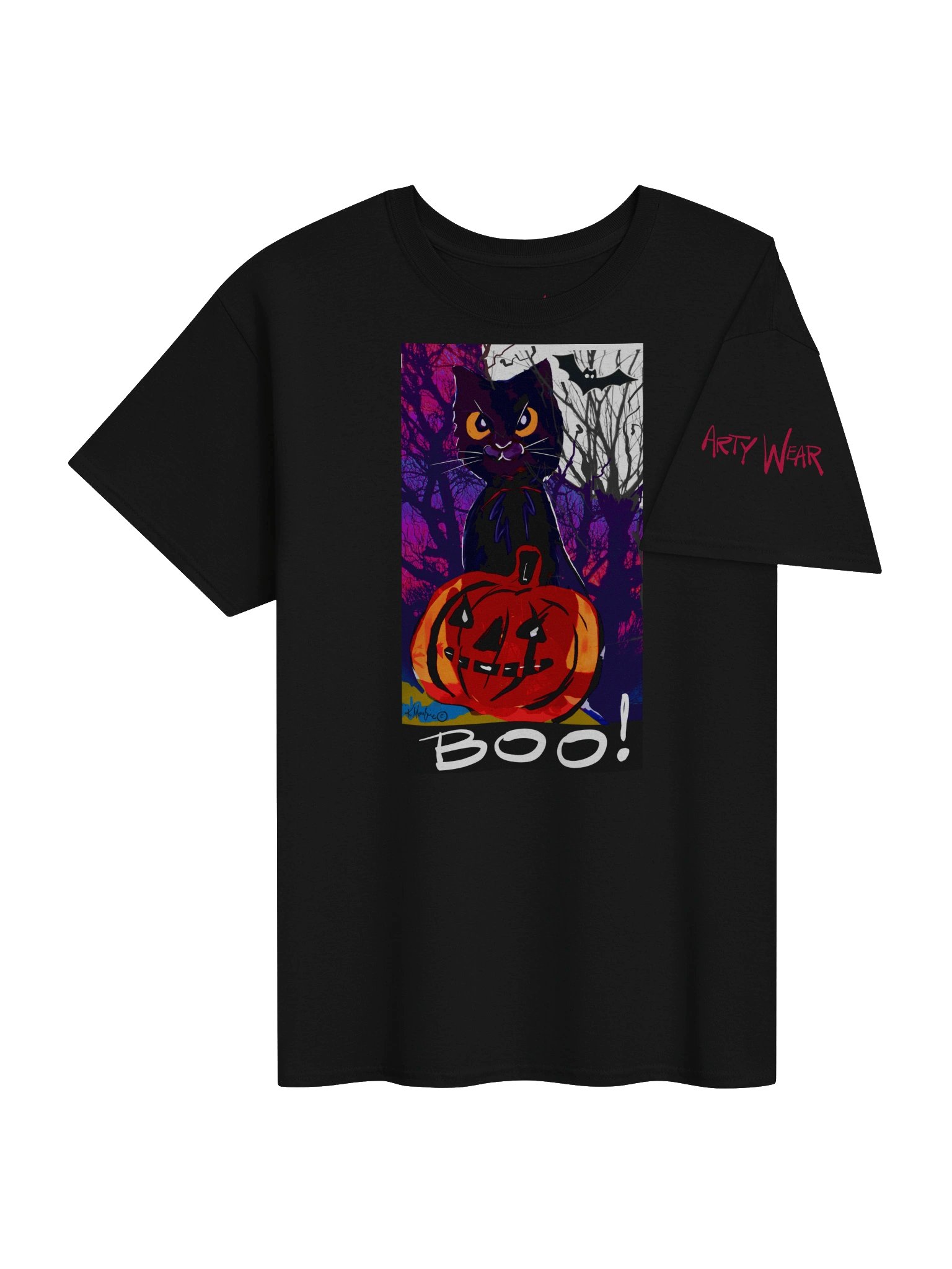 ArtTee 'BOO' October25 Tee of the Month product image (3)