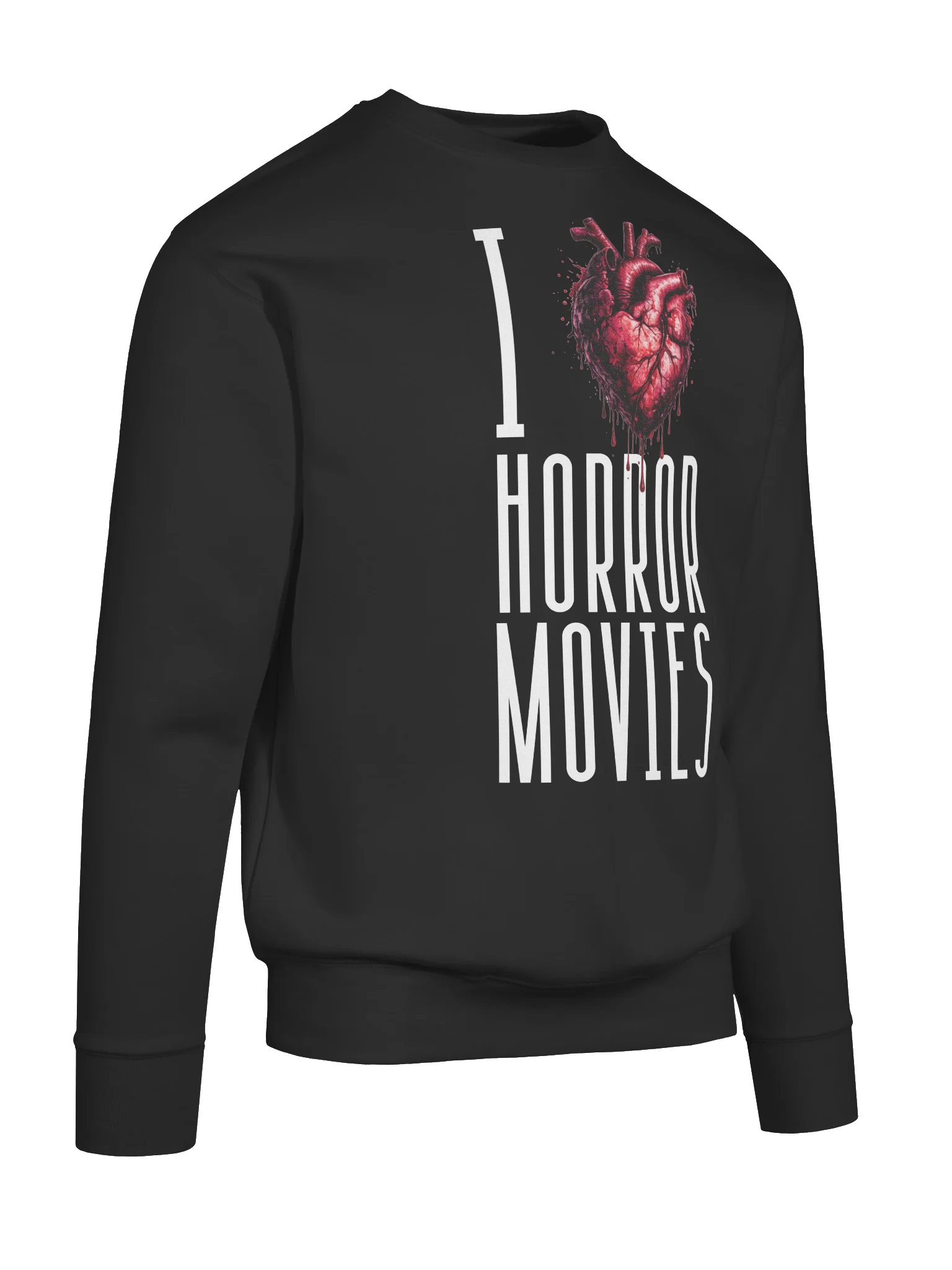 I Love Horror Movies (Heart) - Sweatshirt product image (10)