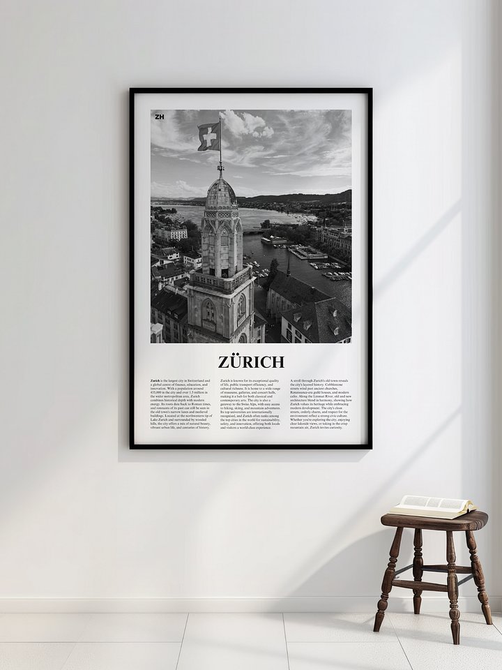 Zurich 01 Newspaper Poster product image (2)