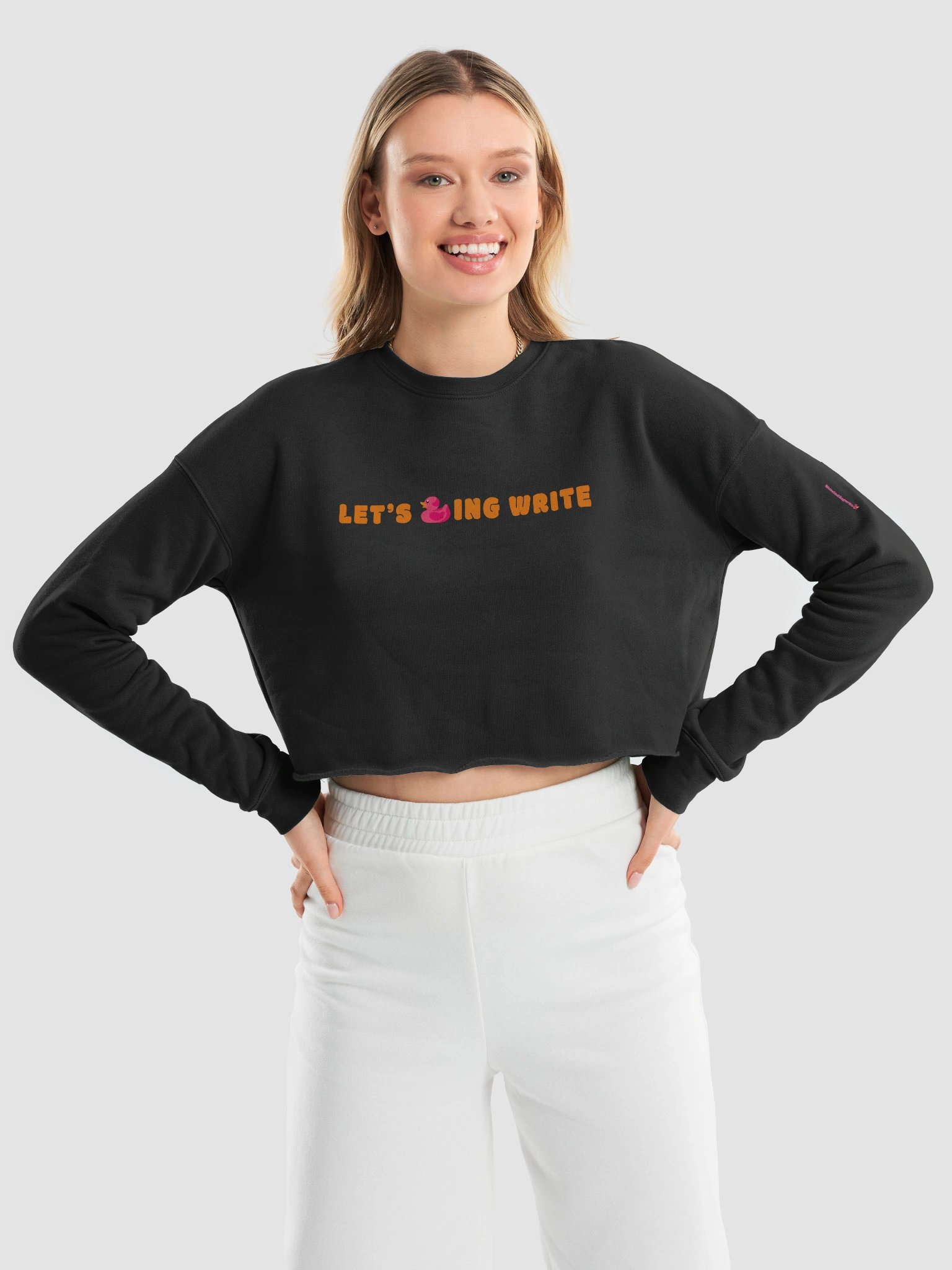 LDW Simple Logo Crop Tee product image (9)