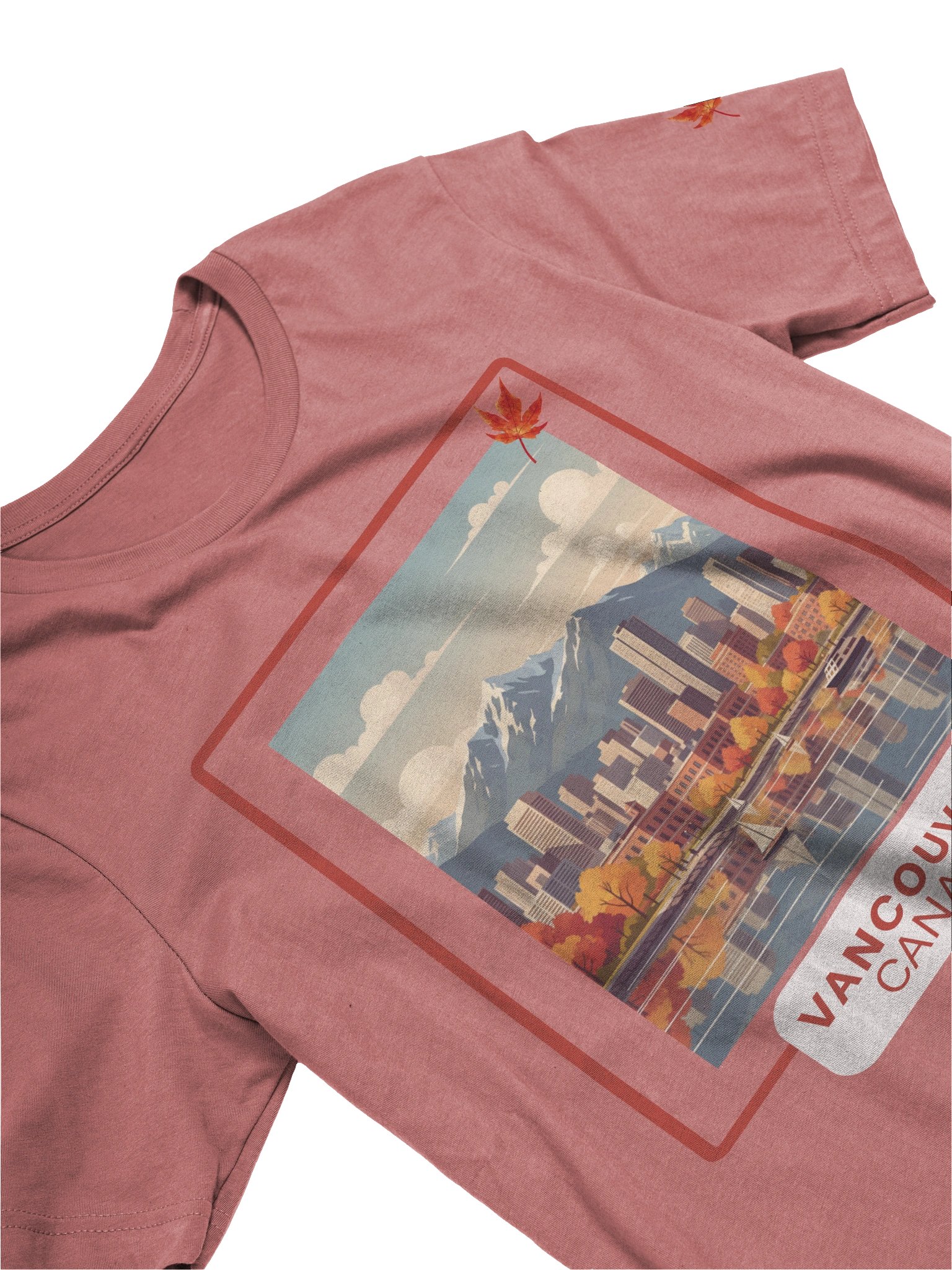 Vancouver Maple Leaf Vibes Unisex T-Shirt product image (26)