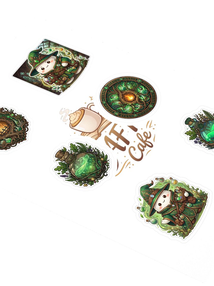 Mochi – House of Verdant Root Sticker Sheet product image (2)