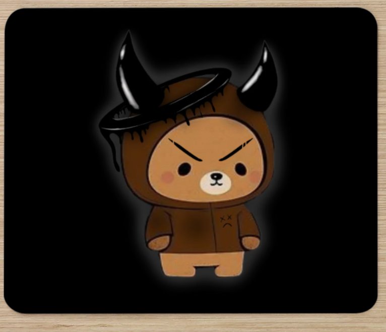 Horror Bear Mouse Pad product image (1)