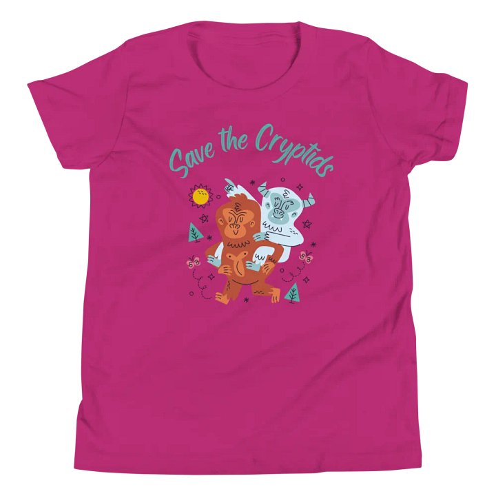 Save the Cryptids Youth T-Shirt product image (1)