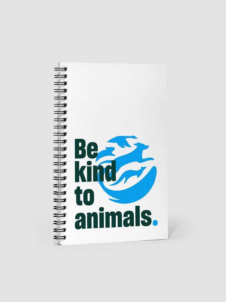 Be kind to animals - Notebook product image (1)
