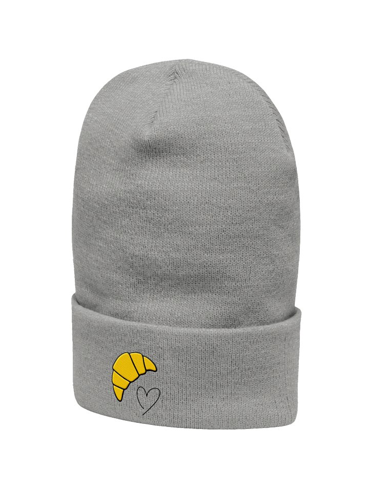 Golden Croissant Cuffed Beanie product image (2)
