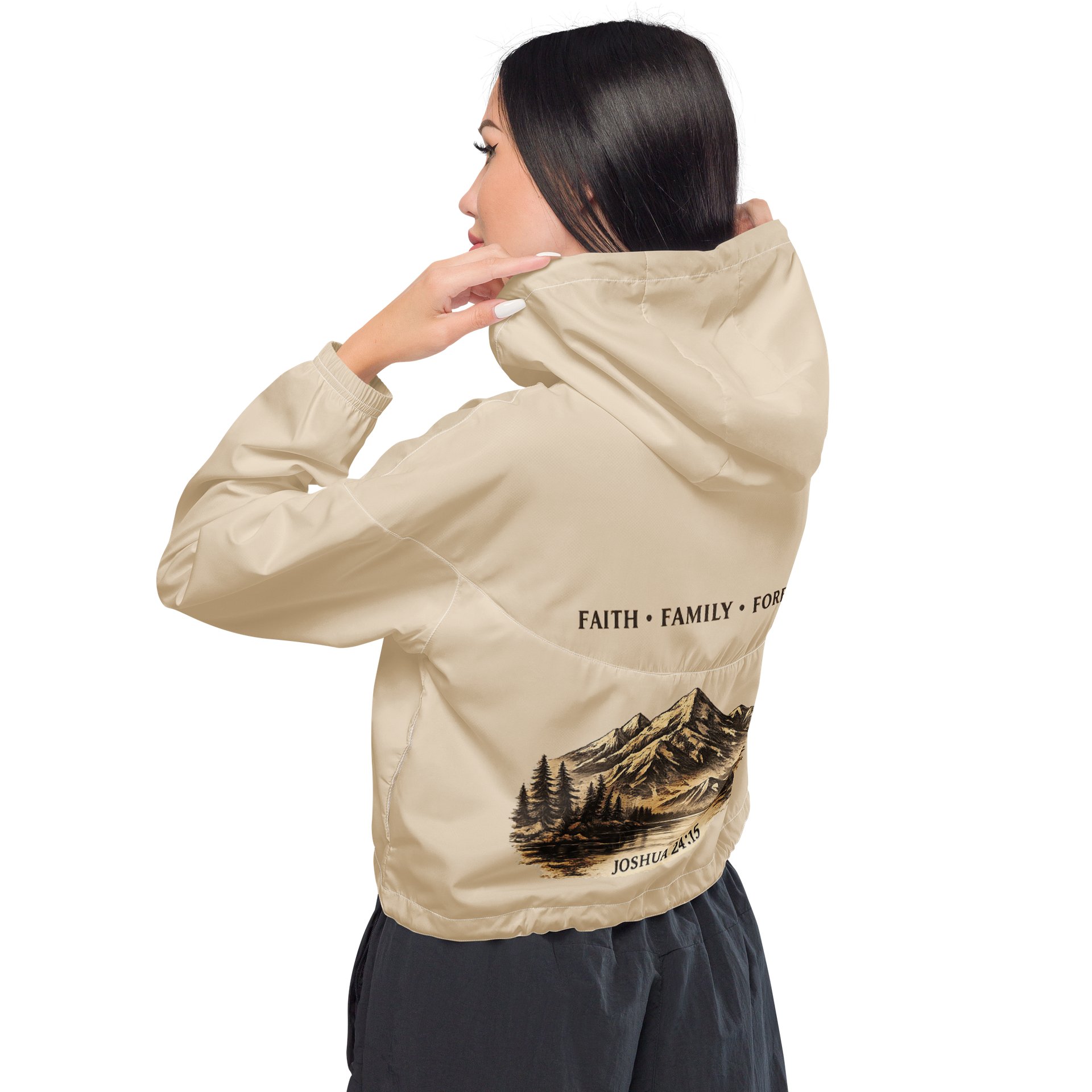 Forever Women's Cropped Windbreaker product image (3)