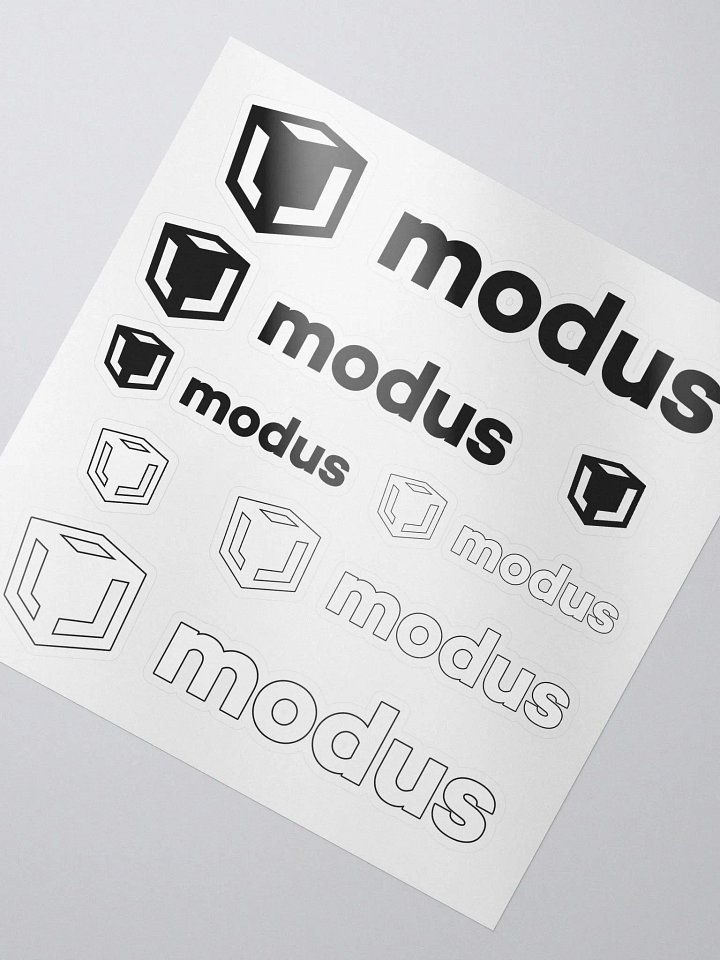 stickers// vinyl (black and white) product image (2)