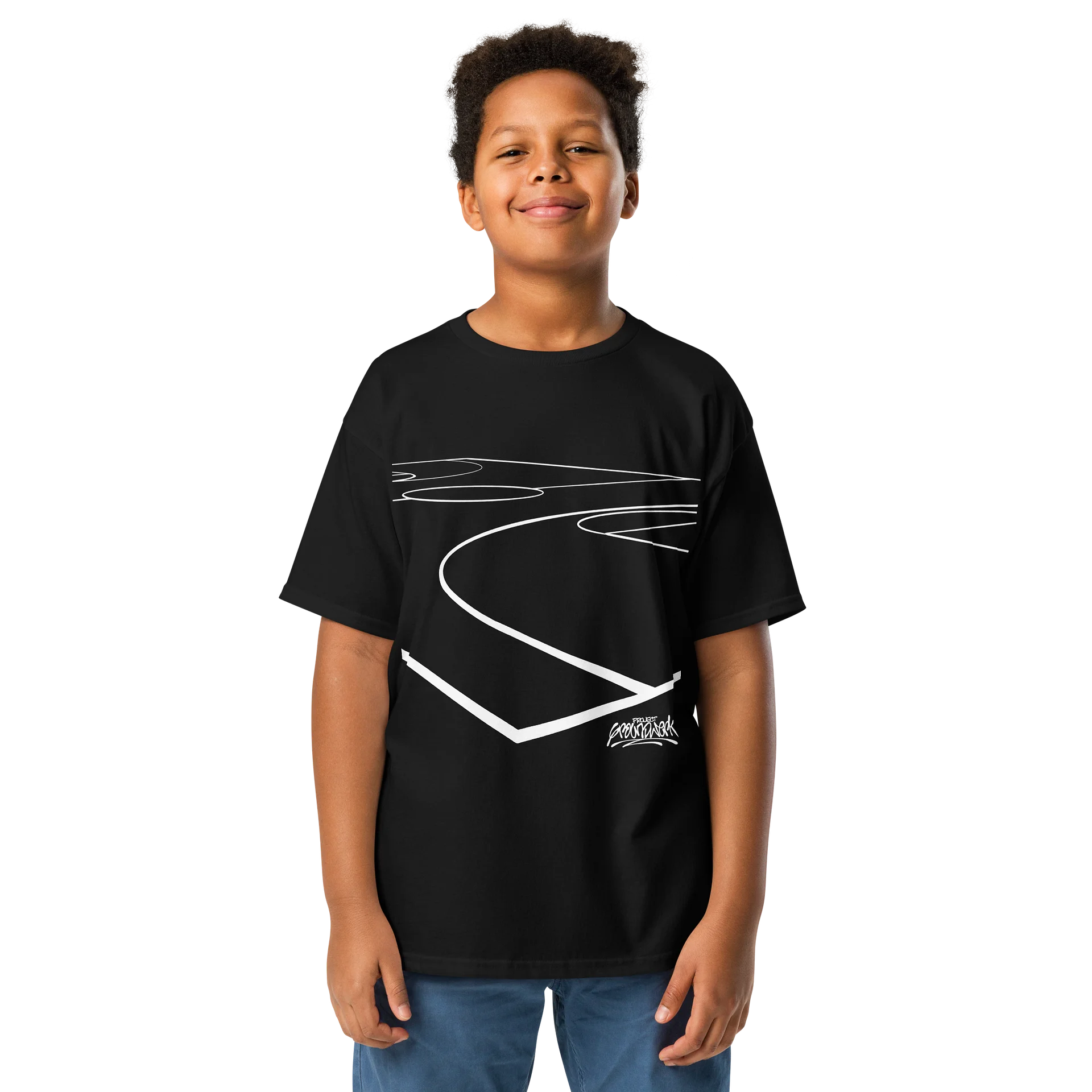 Love the Game Youth Classic (Front/Back) Black Tee product image (3)