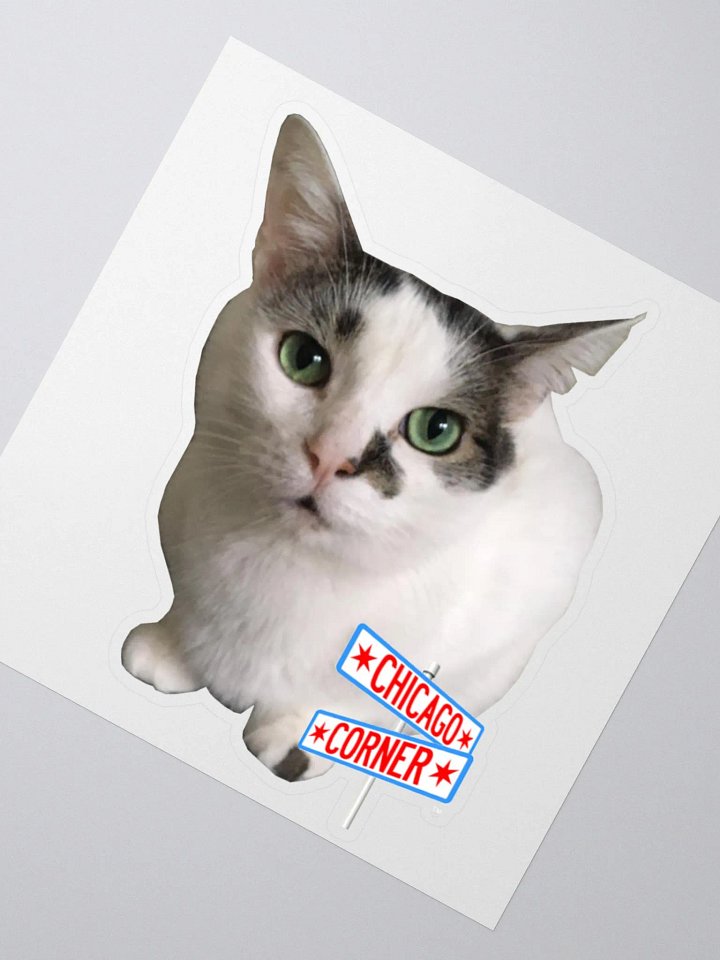 Chicago Corner Oreo Stream Cat Sticker product image (2)