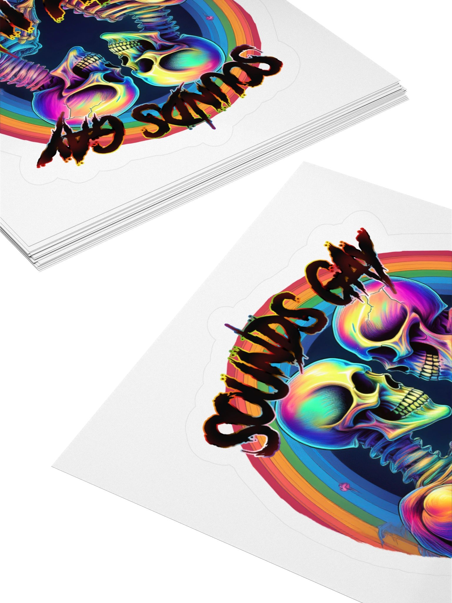 Sounds Gay Cut Stickers product image (12)