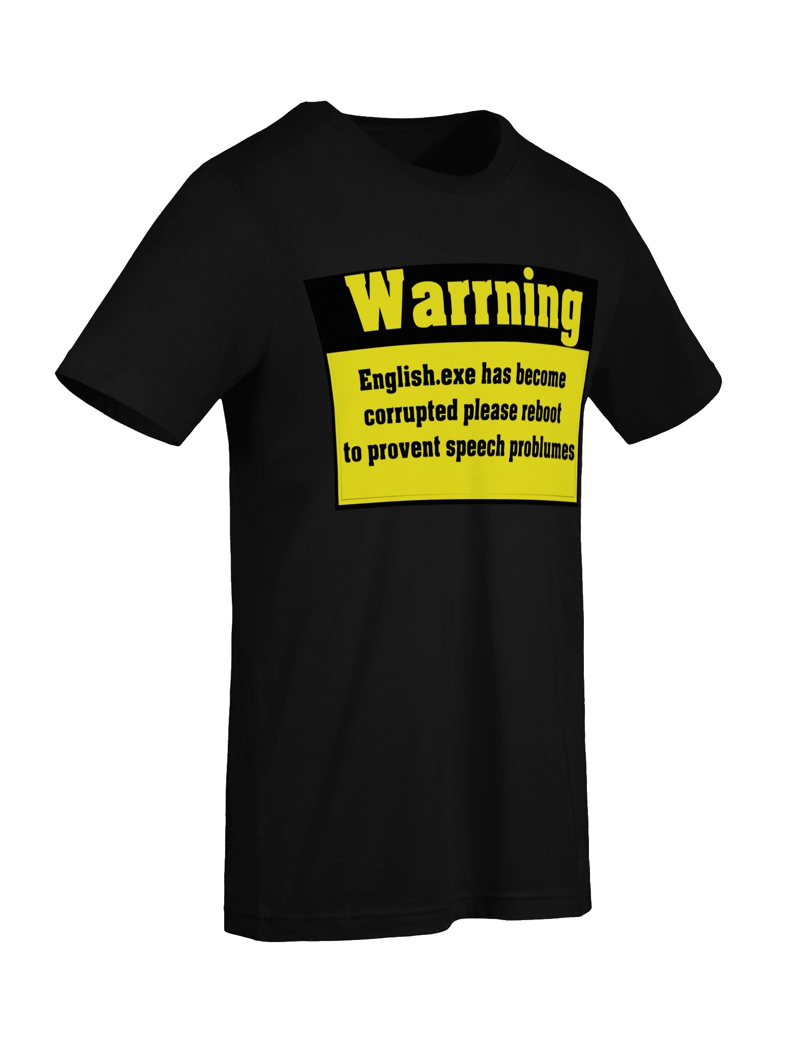 Warning: English.exe Corrupted Tee product image (65)