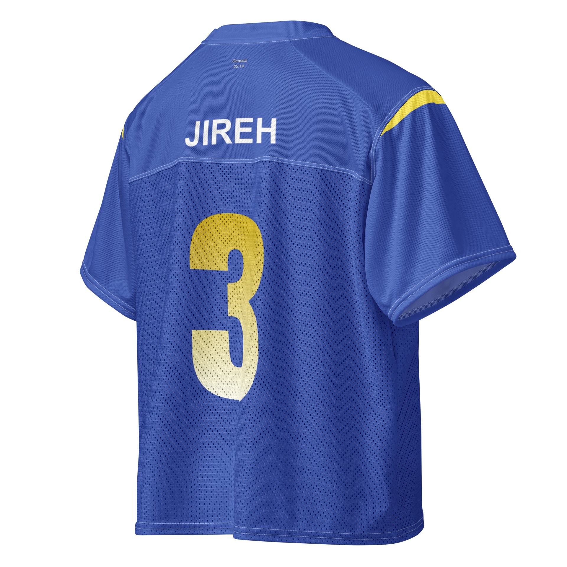 Jireh Jersey - Blue (LA Rams) | John 1:1 Co. product image (3)