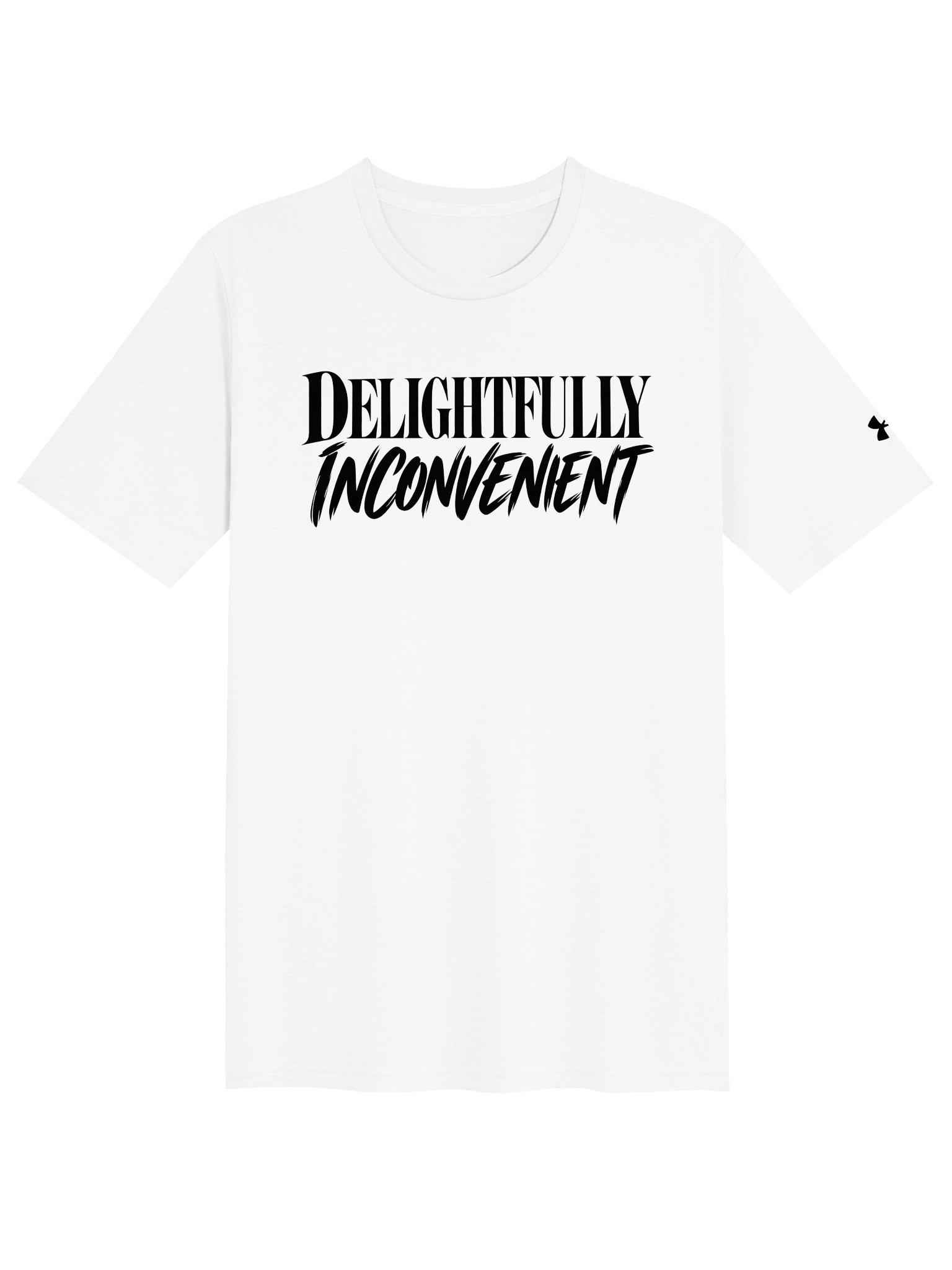 Delightfully Inconvenient athletic tee product image (1)
