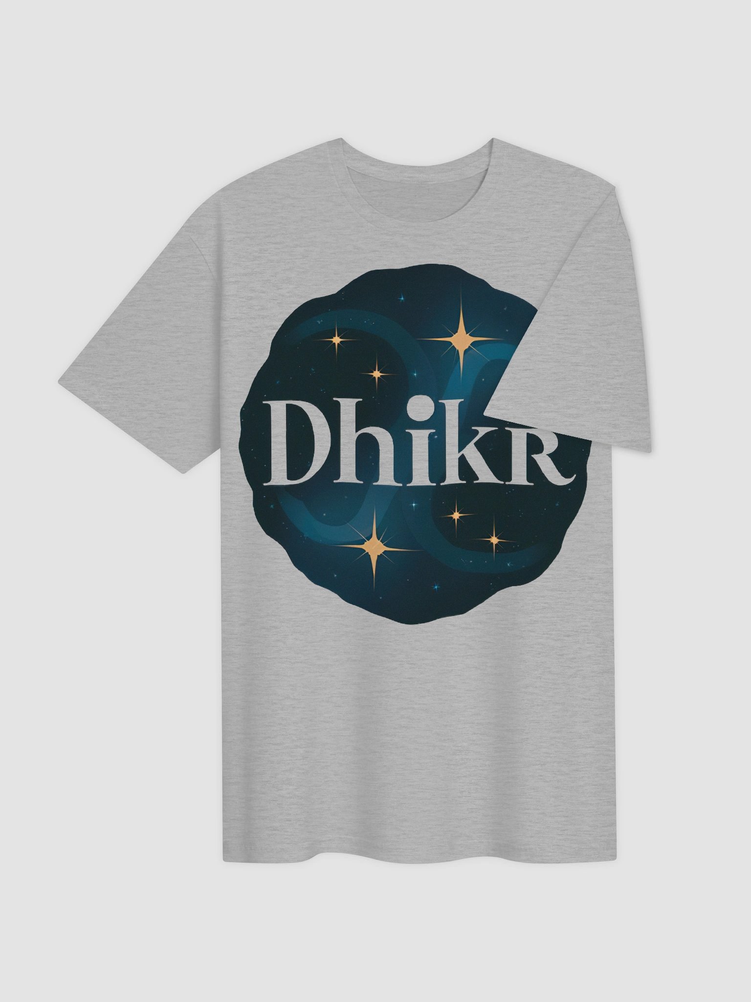 Dhikr T-Shirt | Islamic Remembrance Tee | Celestial Muslim Spiritual Streetwear product image (4)