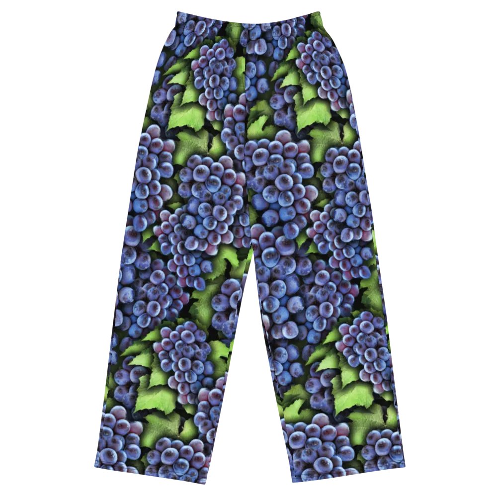 Grapes Pattern Wideleg Pants product image (2)