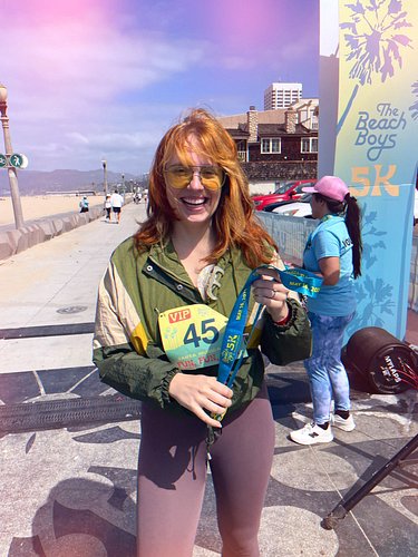 Birthday Celebrations at the @beachboys5k 🍾✨️