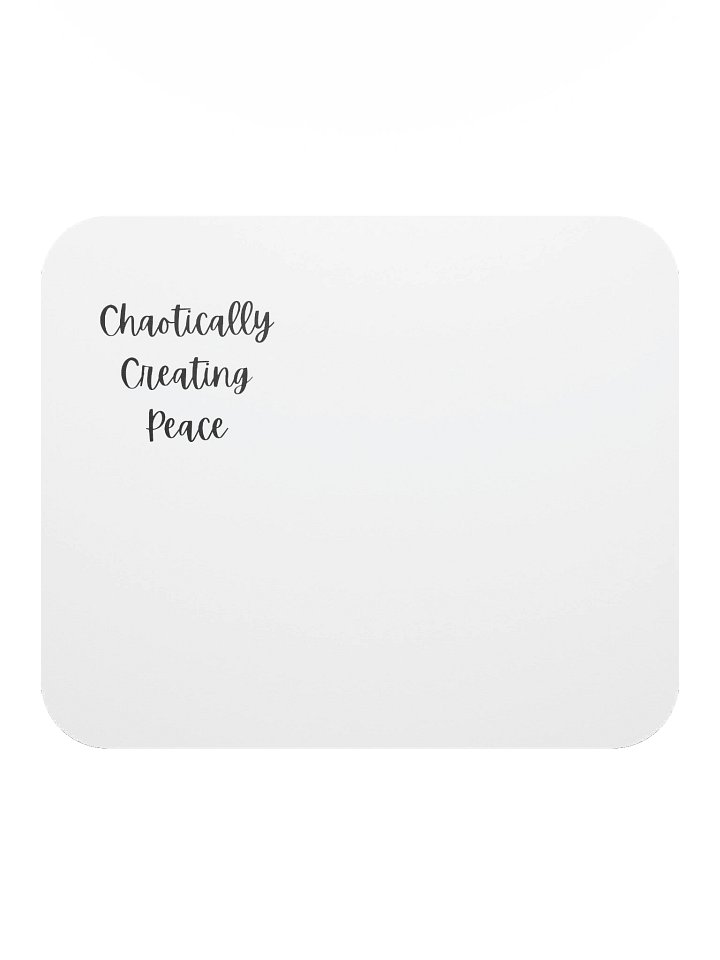 Peace Wave Chaotically Creating Peace Mouse Pad product image (2)