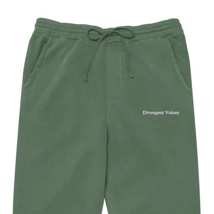 Divergent Voices Basic Embroidered Unisex Sweatpants product image (1)