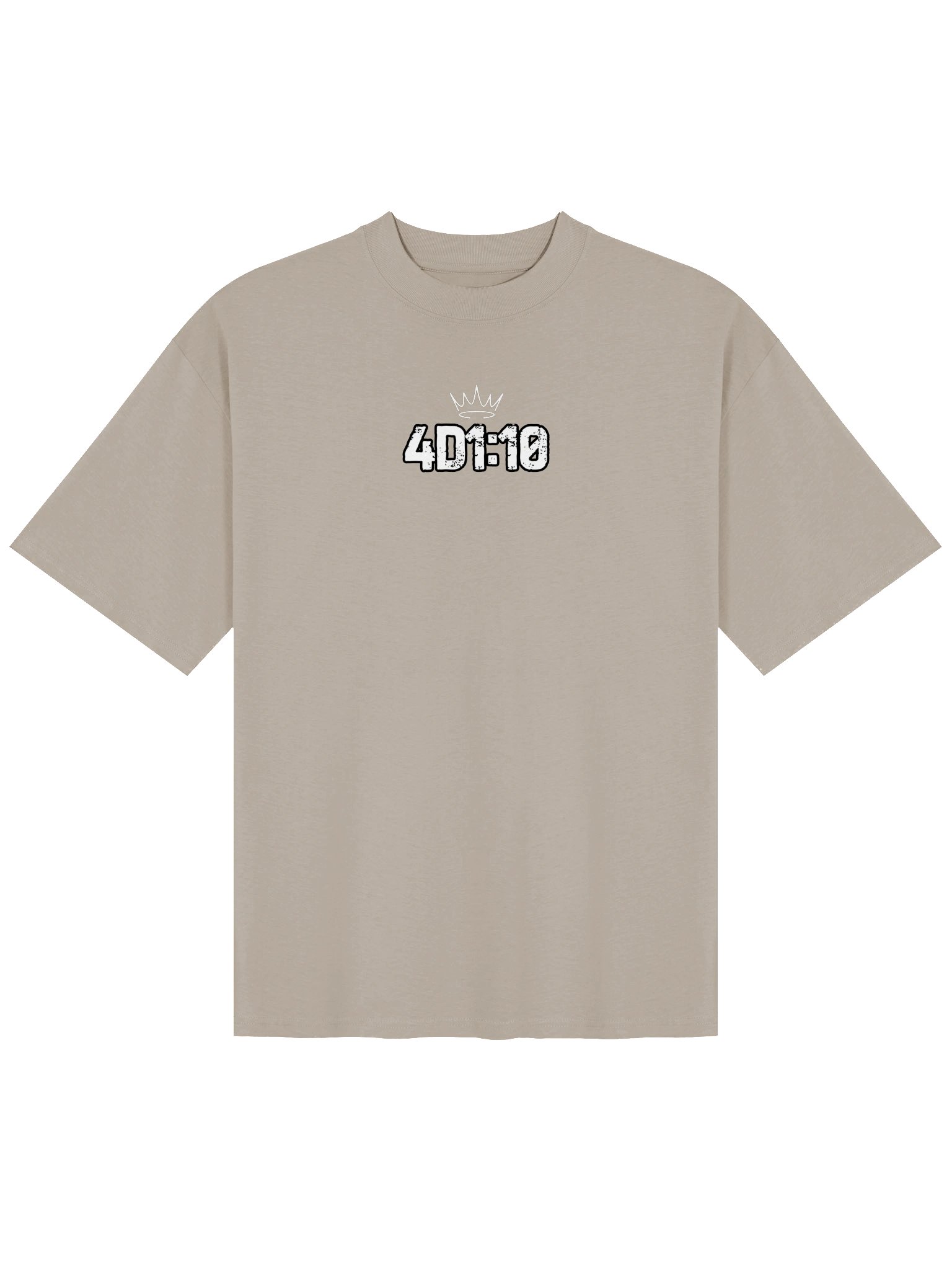 The 4D1:10 "He Saved Me" Boxy Shirt product image (1)