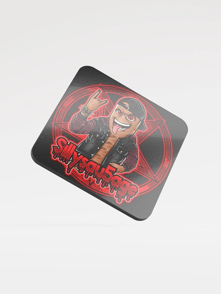 Sillysau5age Cork Coaster product image (1)